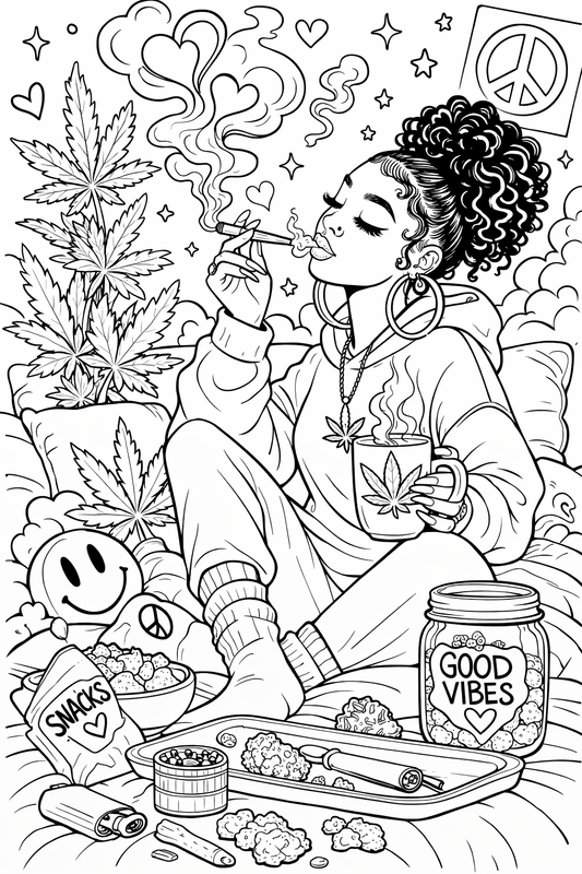 Stoner Edition Coloring Book (Digital Download)