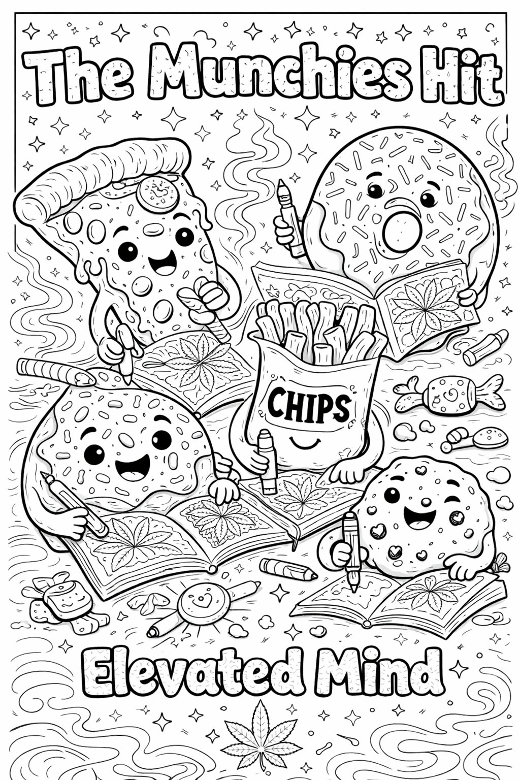 The Elevated Coloring Book (Physical Copy)